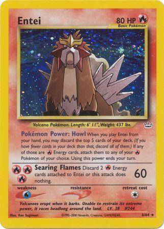Entei (6/64) – Neo Revelation Unlimited | Order Now