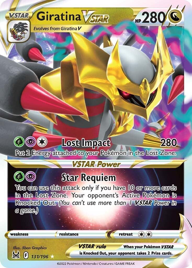 Giratina VSTAR (131/196) – Sword & Shield: Lost Origin - Authentic Card