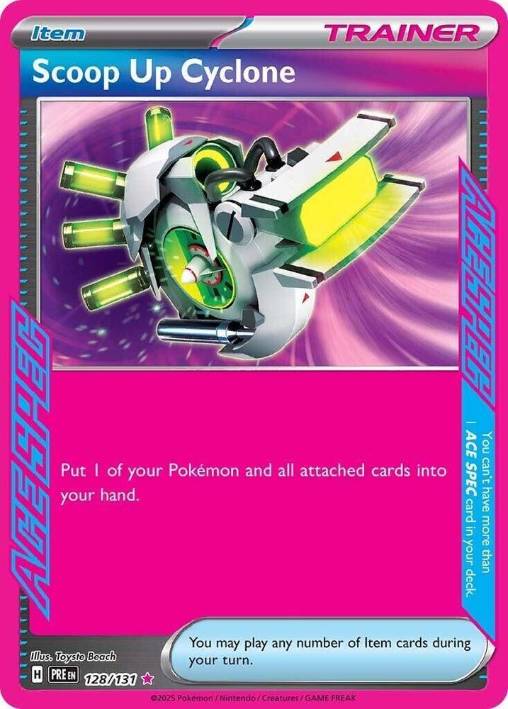 Scoop Up Cyclone (128/131) – Scarlet & Violet: Prismatic Evolutions | Shop Today