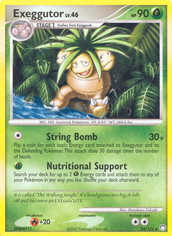 Exeggutor (24/123) – Diamond & Pearl: Mysterious Treasures | Order Now