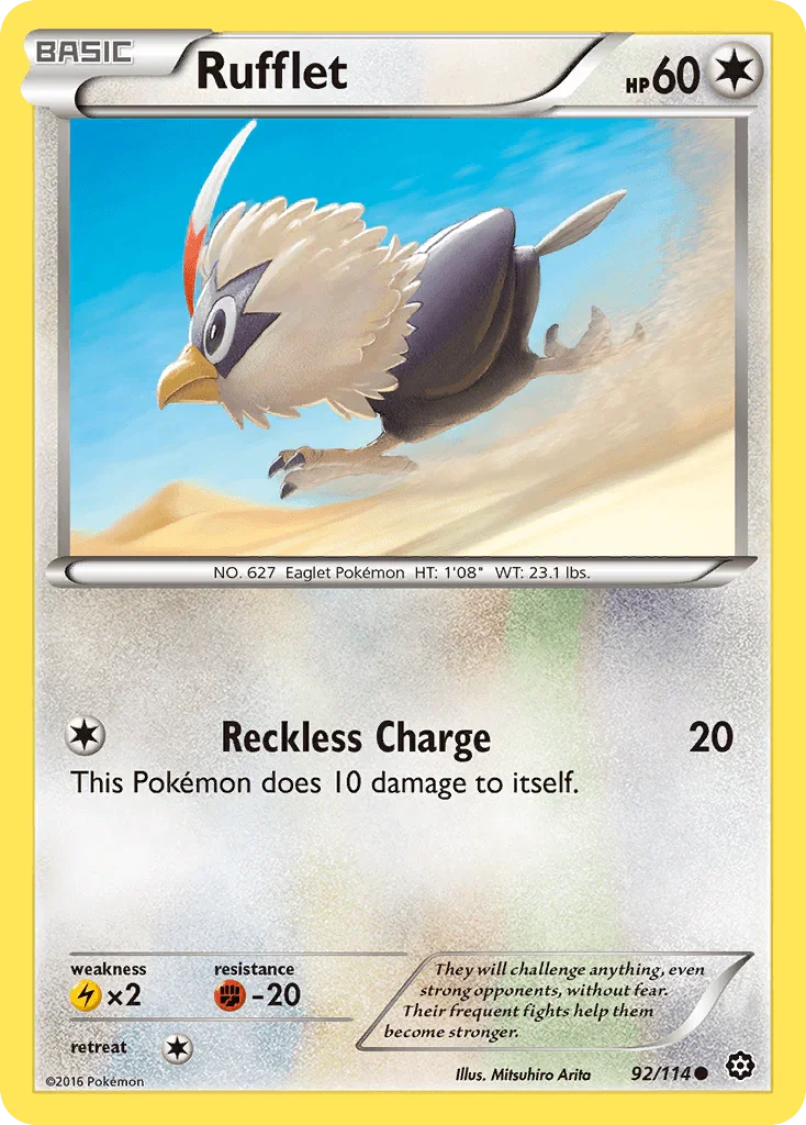 Rufflet (92/114) – XY: Steam Siege - Shop Now