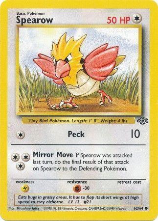 Spearow (62/64) – Jungle Unlimited | Shop Today