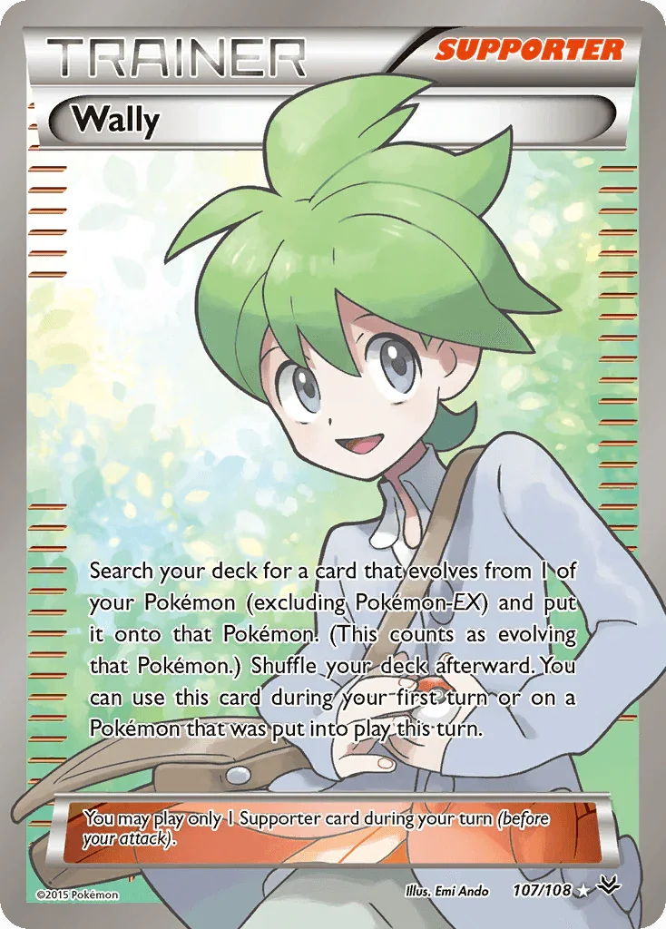 Wally (107/108) – XY: Roaring Skies - Authentic Card