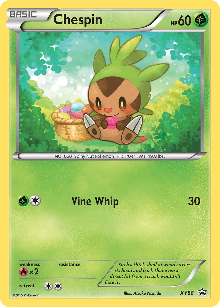 Chespin (XY88) – XY: Black Star Promos | Order Today