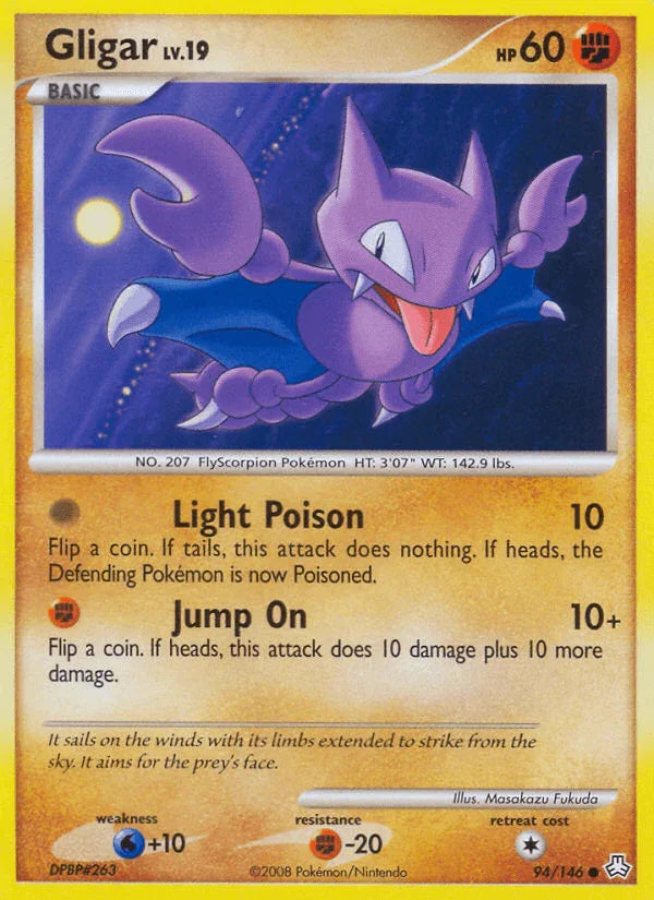 Gligar (94/146) – Diamond & Pearl: Legends Awakened | Order Today