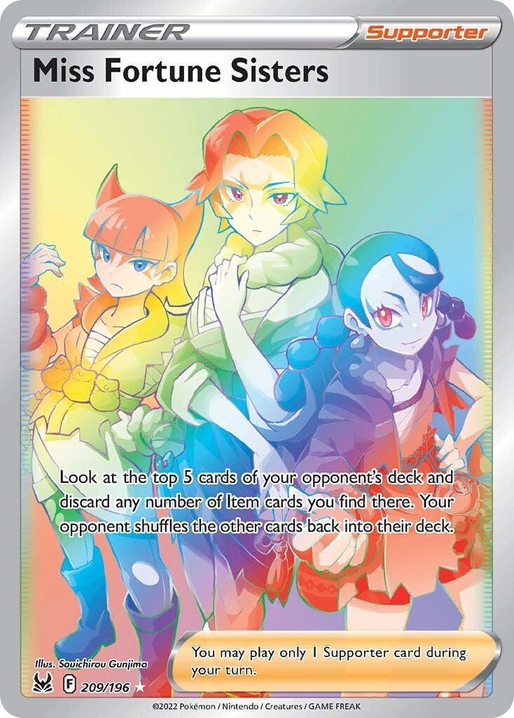 Miss Fortune Sisters (209/196) – Sword & Shield: Lost Origin - Shop Now