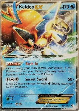 Keldeo EX (49/149) – World Championships 2013 | Order Now