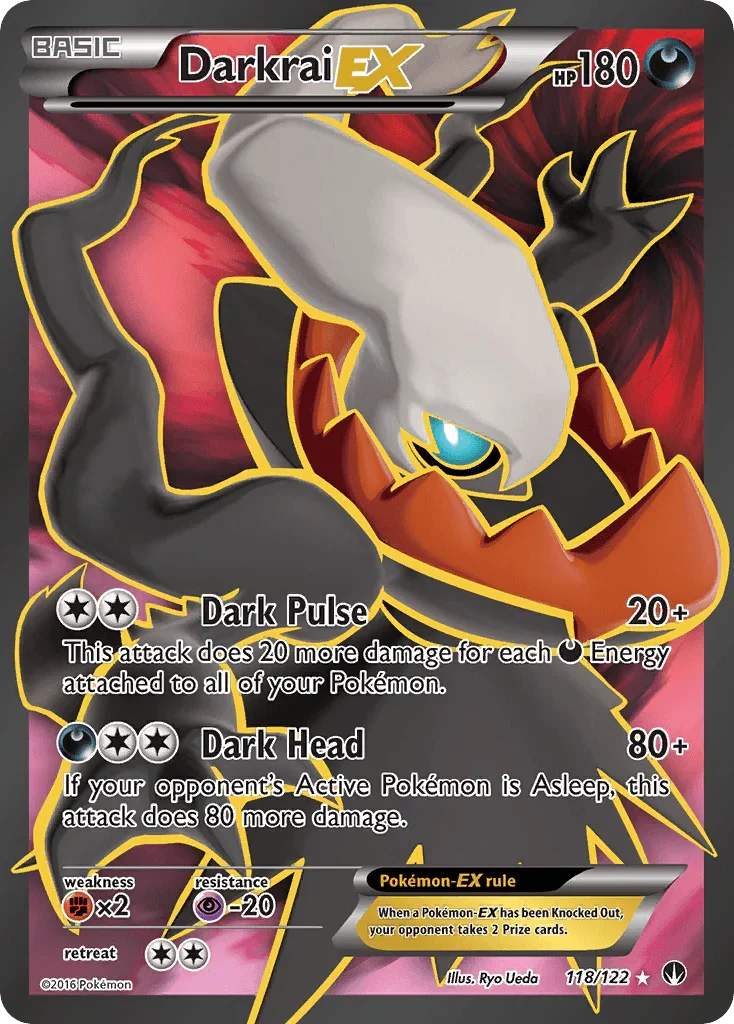 Darkrai EX (118/122) – XY: BREAKpoint - Shop Now