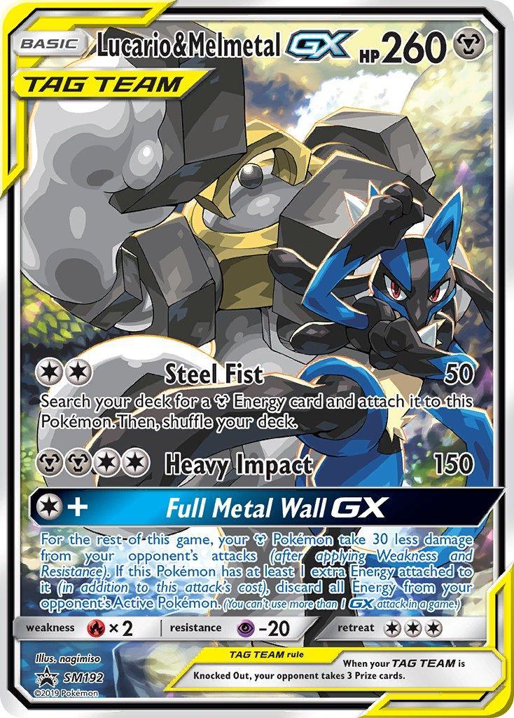 Lucario & Melmetal GX (SM192) – Sun & Moon: Black Star Promos | Order Today