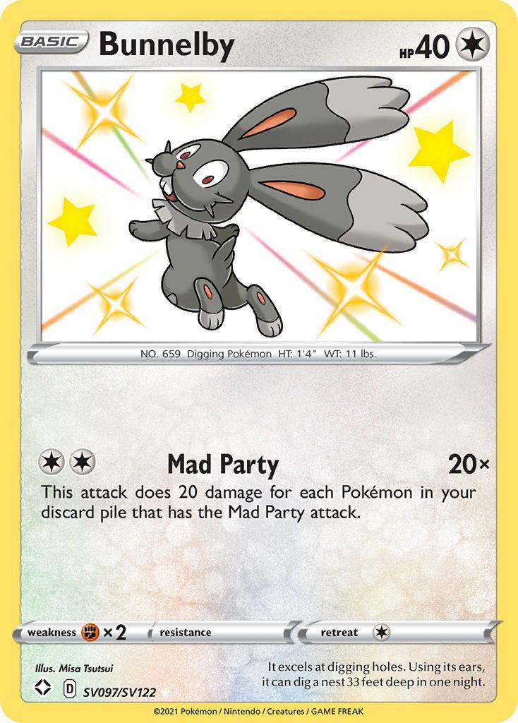 Bunnelby (SV097/SV122) – Sword & Shield: Shining Fates | Order Now