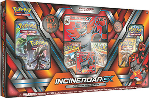 Sun & Moon - Incineroar GX Premium Collection Box | Buy Online