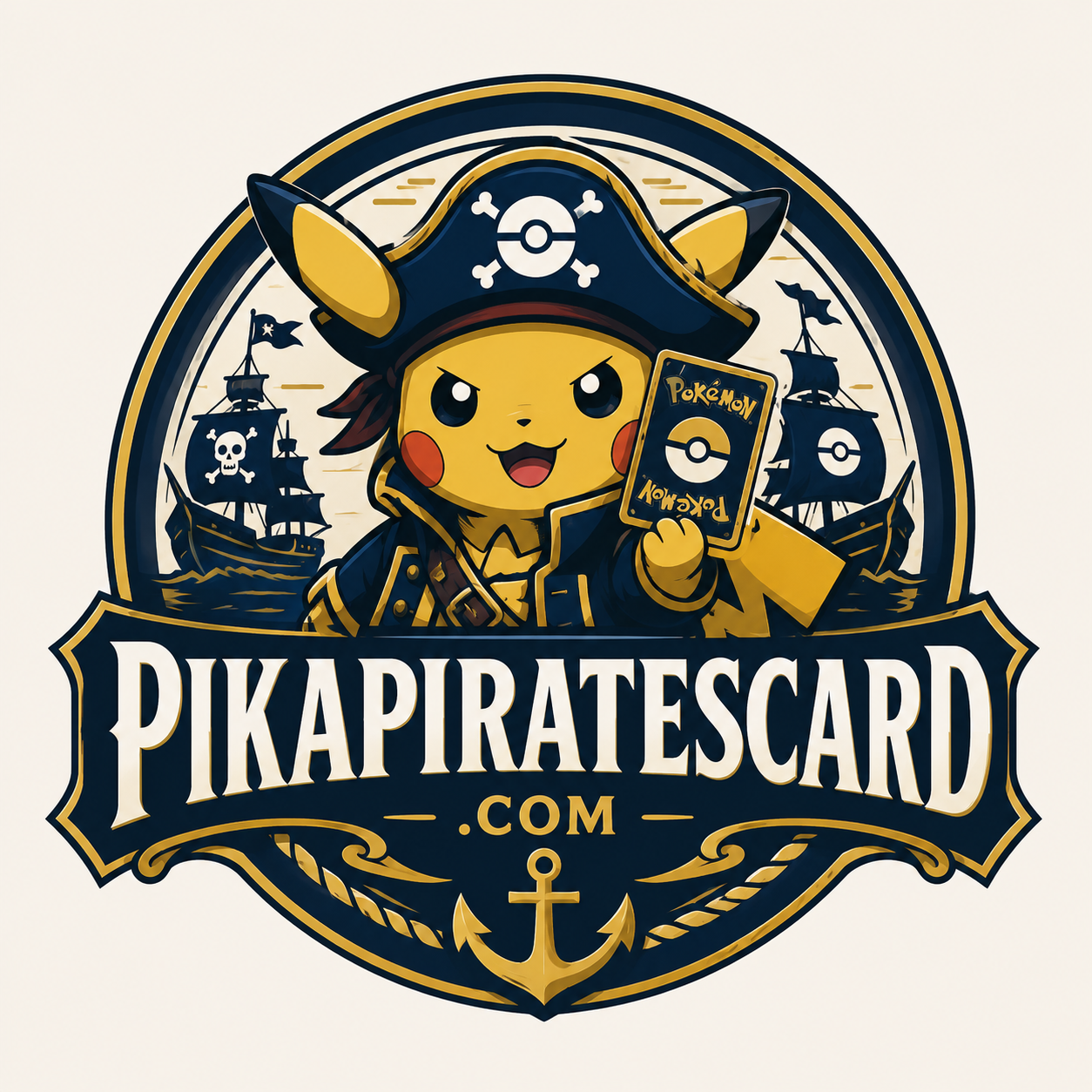 PikaPirateCards Logo