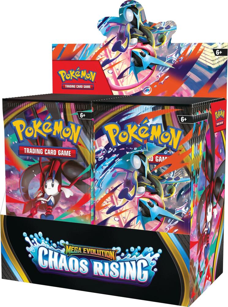 Mega Evolution - Chaos Rising Booster Box - Shop Now