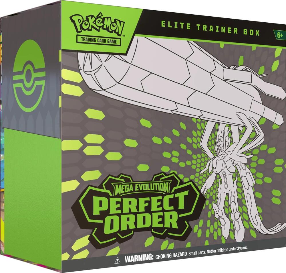 Mega Evolution - Perfect Order Elite Trainer Box - Shop Now