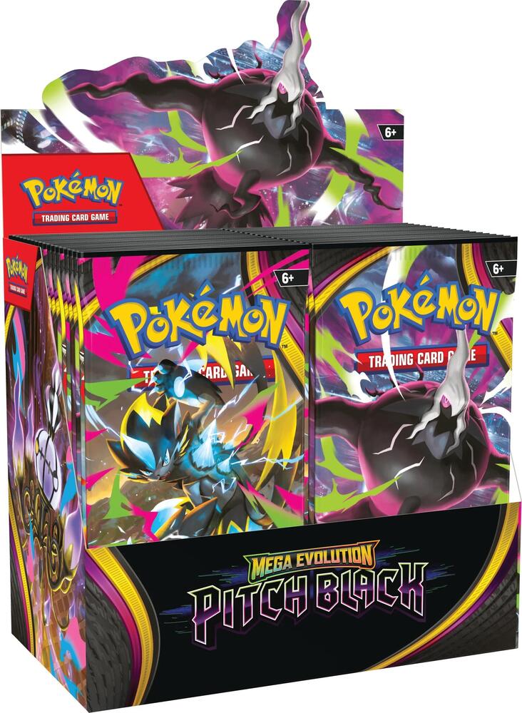 Mega Evolution - Pitch Black Booster Box - Preorder | Order Now