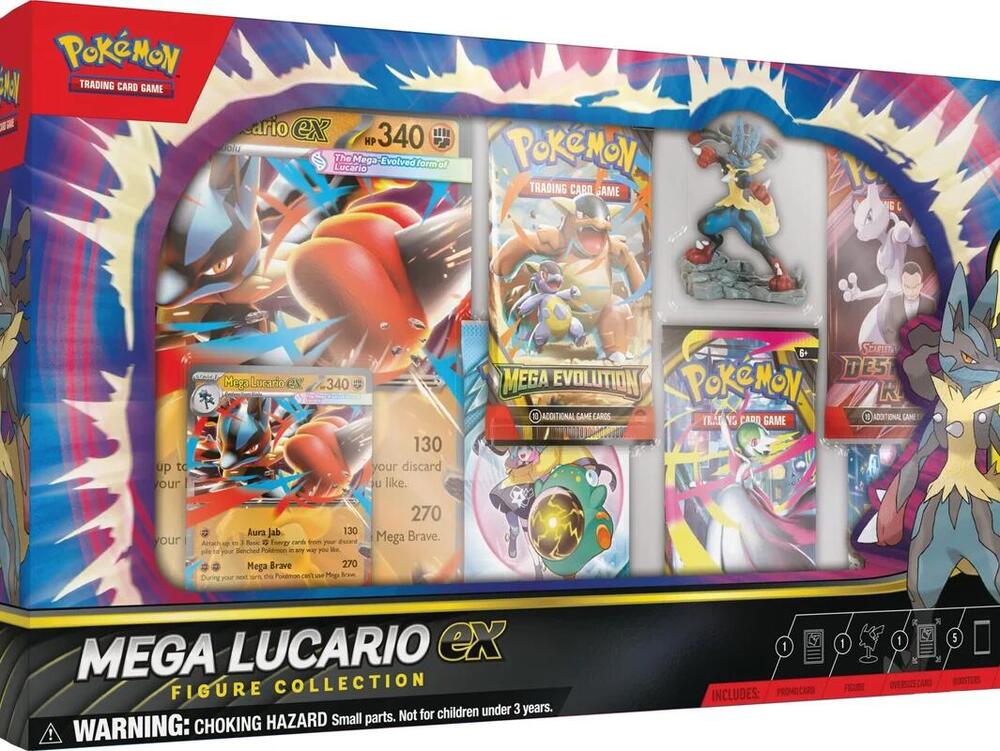 Mega Lucario EX Premium Figure Collection – Buy Now