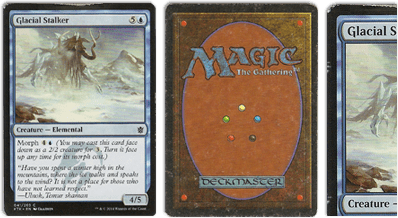 Moderately Played condition example cards