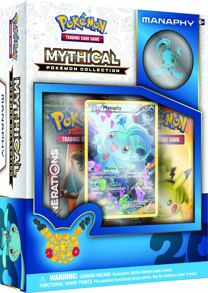 Generations - Mythical Pokemon Collection - Manaphy | Order Today
