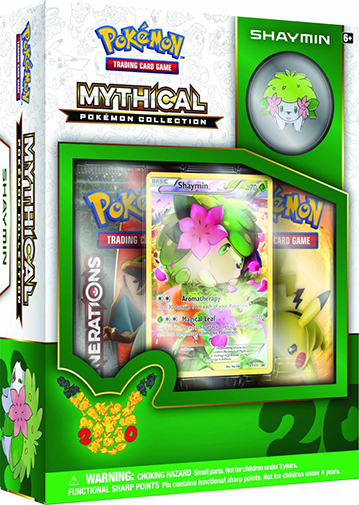 Generations - Mythical Pokemon Collection - Shaymin | Order Today