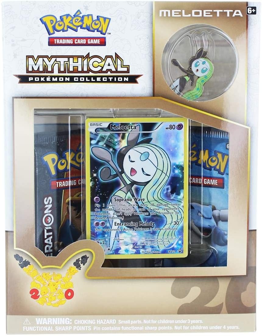 Generations - Mythical Pokemon Collection - Meloetta | Fast Shipping