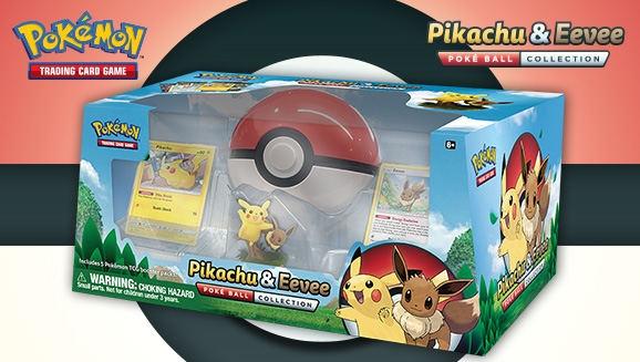 Sun & Moon - Pikachu & Eevee Poké Ball Collection Box | Shop Today