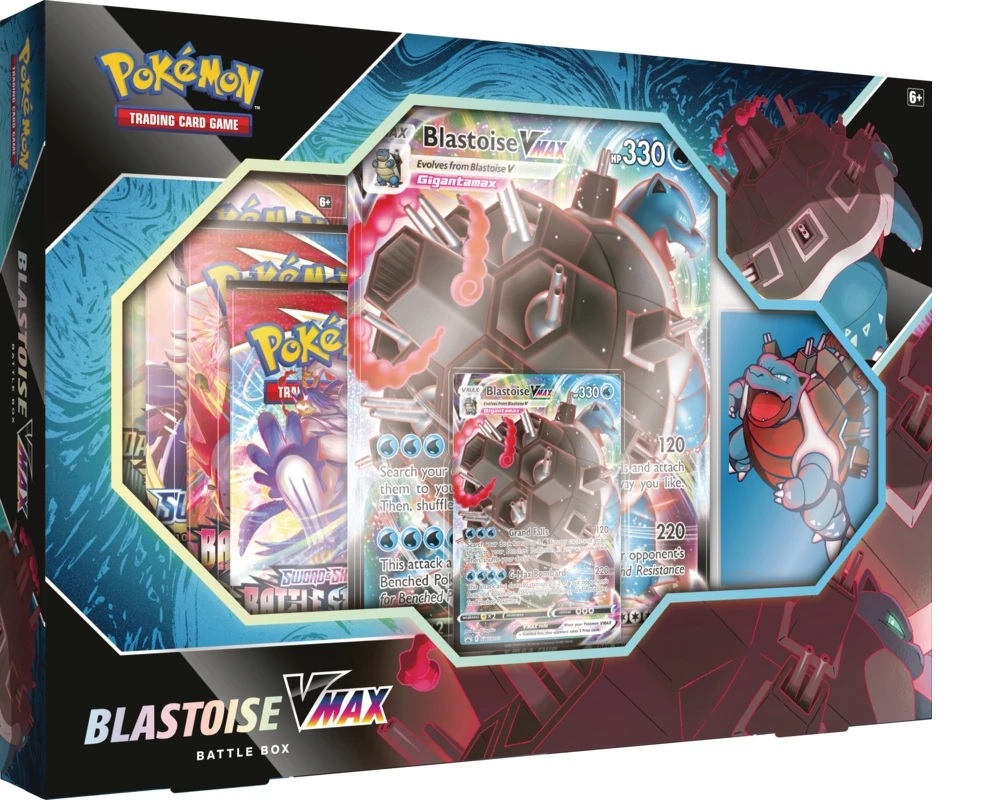 Sword & Shield - Blastoise VMAX Battle Box β For Sale