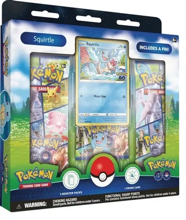 Pokemon GO Pin Collection - Squirtle | Order Now