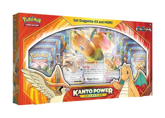 XY - Dragonite & Pidgeot EX Kanto Power Collection Box - In Stock Now