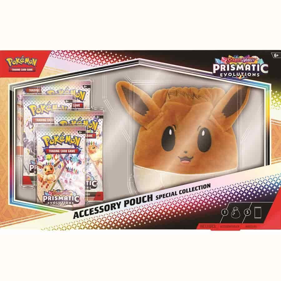 Prismatic Evolutions Accessory Pouch Special Collection | Fast Shipping