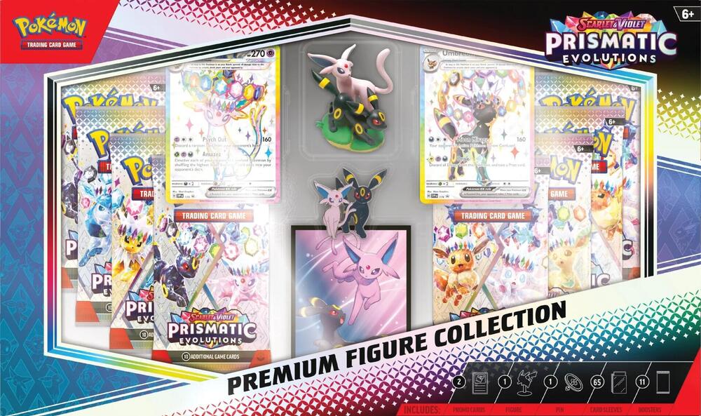 Prismatic Evolutions Premium Figure Collection - Authentic Sealed