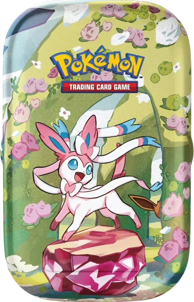 Scarlet & Violet: Prismatic Evolutions Mini Tin (Sylveon) | Fast Shipping