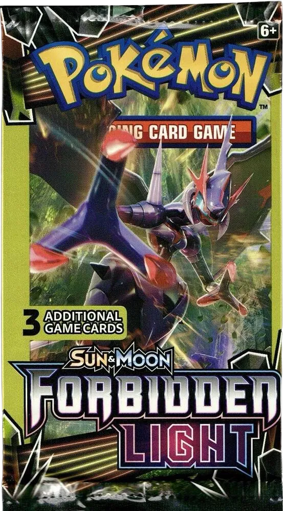 Sun & Moon: Forbidden Light - 3-Card Booster Pack | Order Today