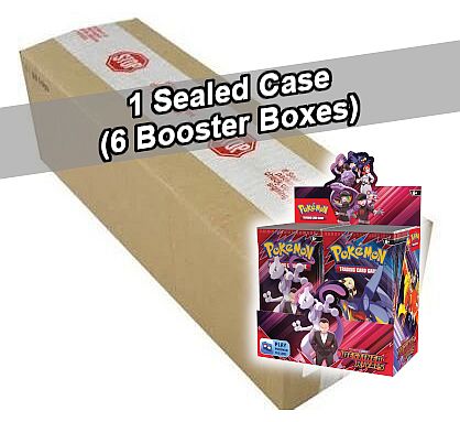 Scarlet & Violet - Destined Rivals Sealed Booster Box Case - Authentic Sealed