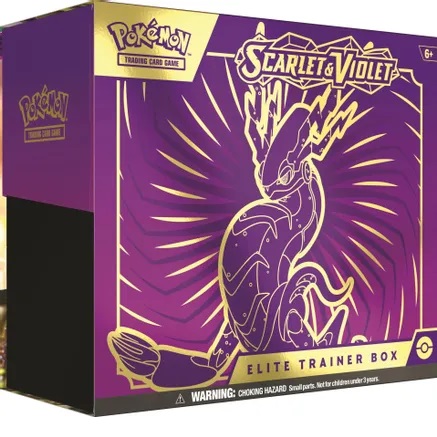 Scarlet & Violet Elite Trainer Box - Miraidon Artwork – For Sale