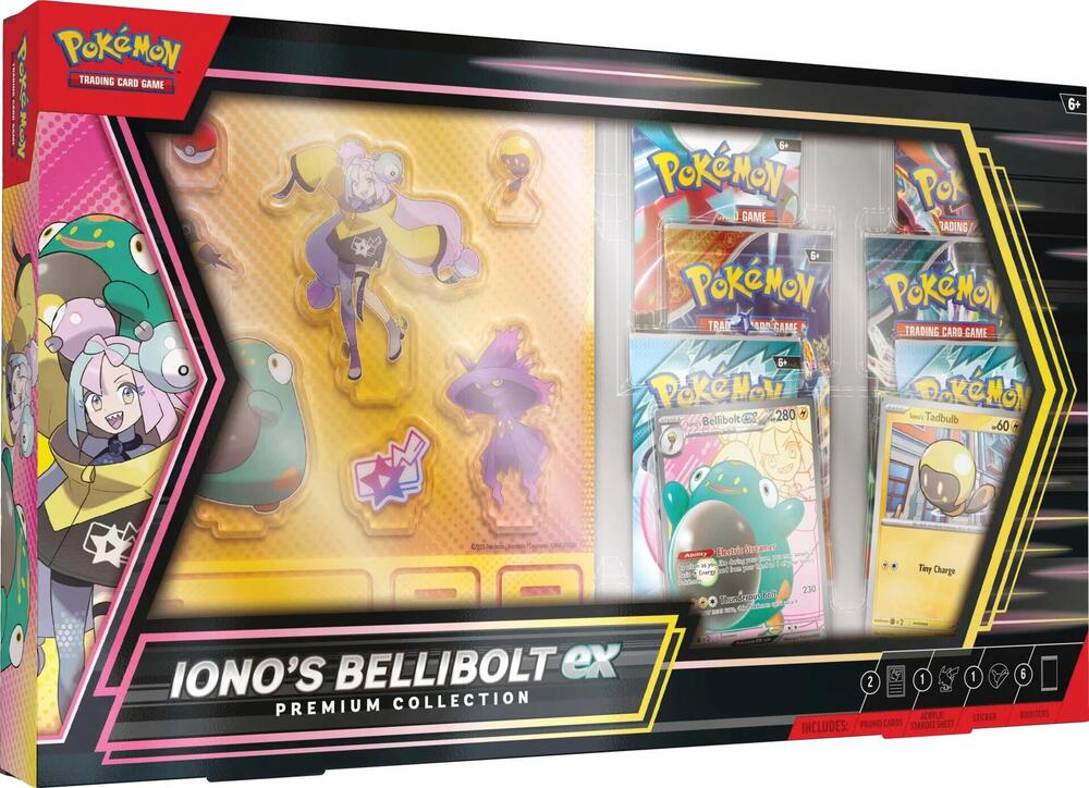 Scarlet & Violet - Ionoβs Bellibolt EX Premium Collection | Fast Shipping