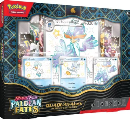 Scarlet & Violet - Paldean Fates Premium Collection (Quaquaval EX) | Buy Online
