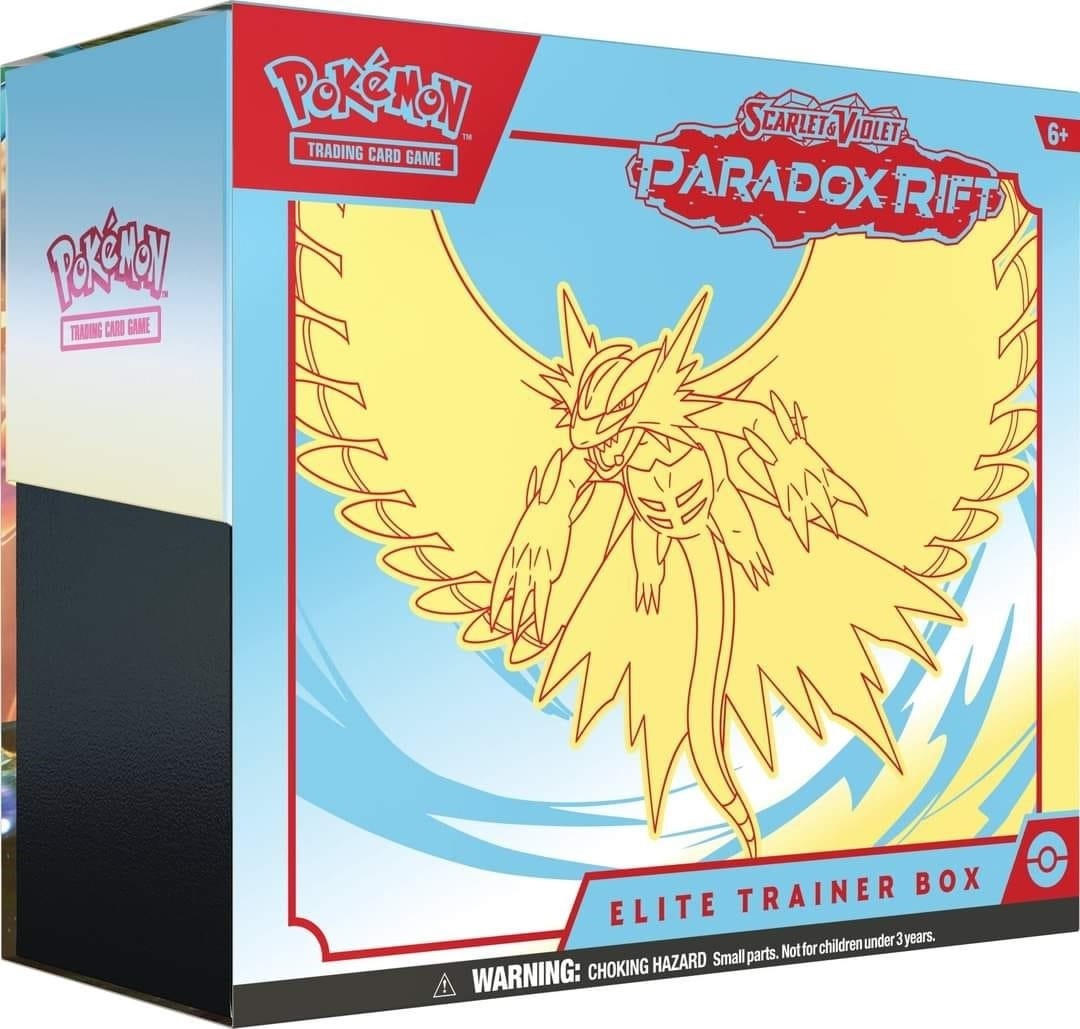 Scarlet & Violet Paradox Rift - Elite Trainer Box (Random Art) - In Stock Now