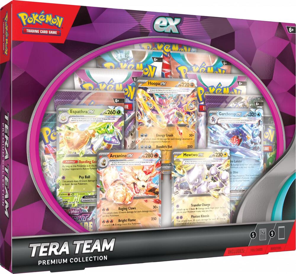 Scarlet & Violet - Tera Team Premium Collection | Fast Shipping