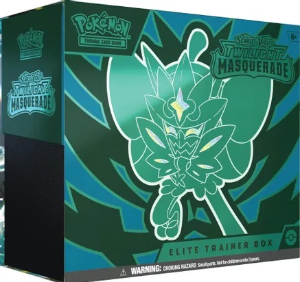 Scarlet & Violet - Twilight Masquerade Elite Trainer Box | Buy Online