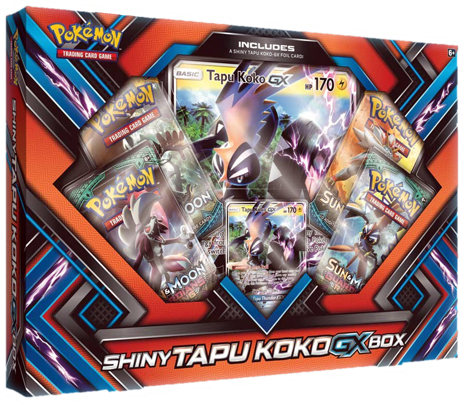 Sun & Moon - Shiny Tapu Koko GX Collection Box | Buy Online