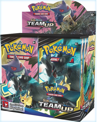 Sun & Moon Team Up Booster Box – For Sale
