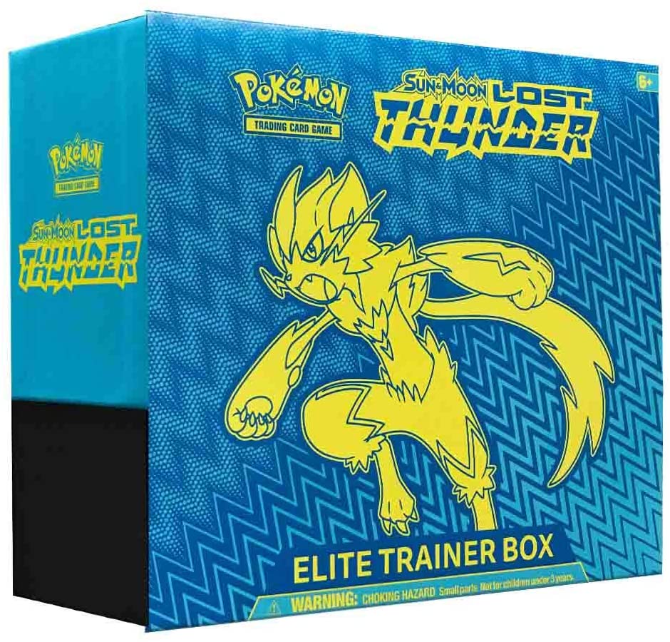 Sun & Moon - Lost Thunder Elite Trainer Box | Buy Online