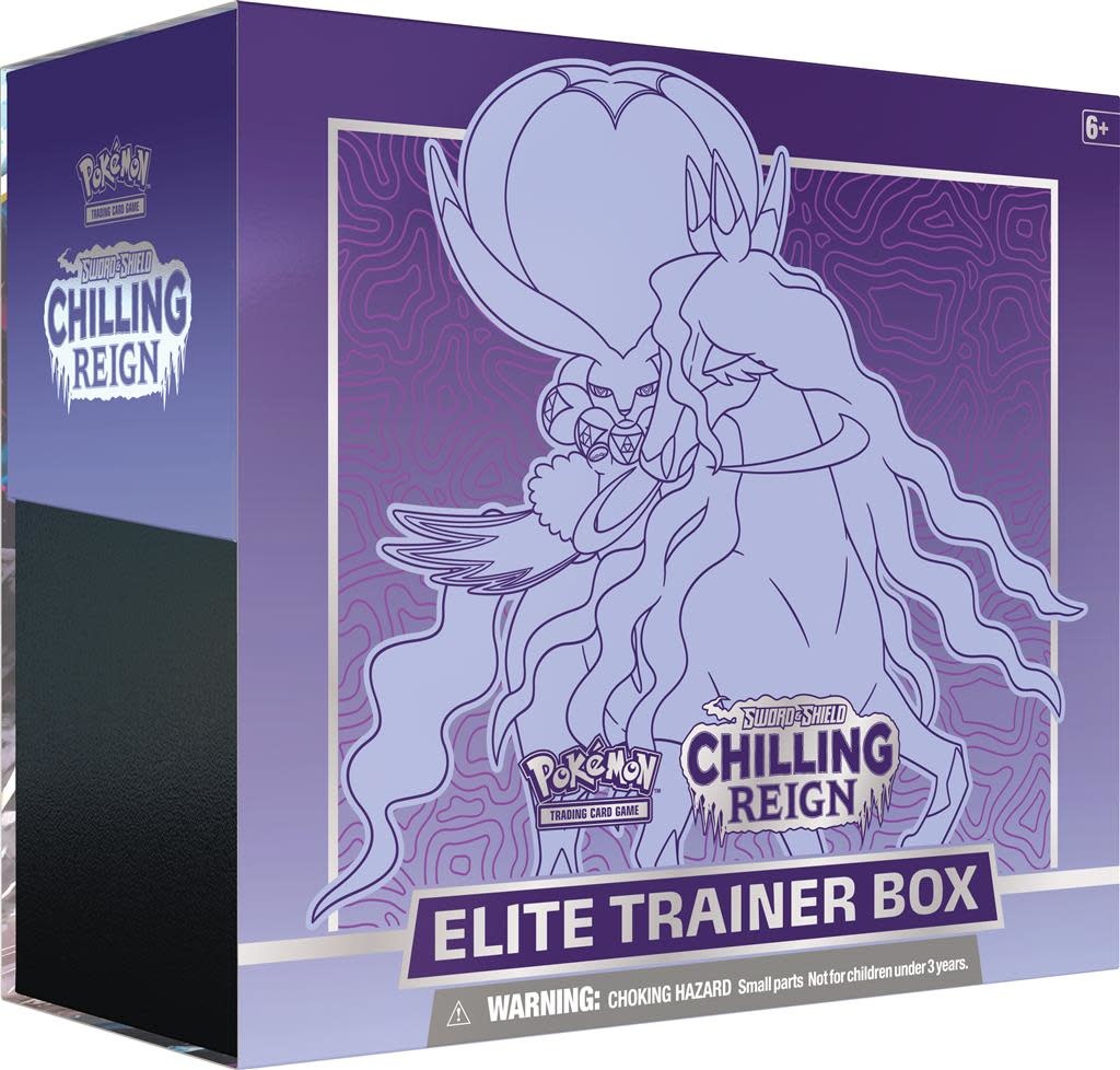 Sword & Shield - Chilling Reign Shadow Rider Calyrex Elite Trainer Box | Buy Online