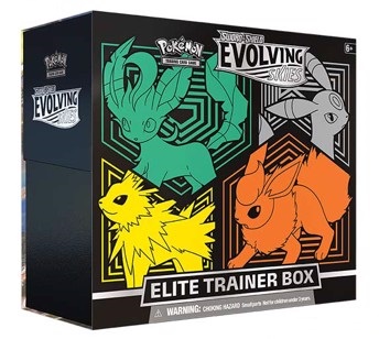 Sword & Shield - Evolving Skies Flareon/Jolteon/Umbreon/Leafeon Elite Trainer Box | Order Now