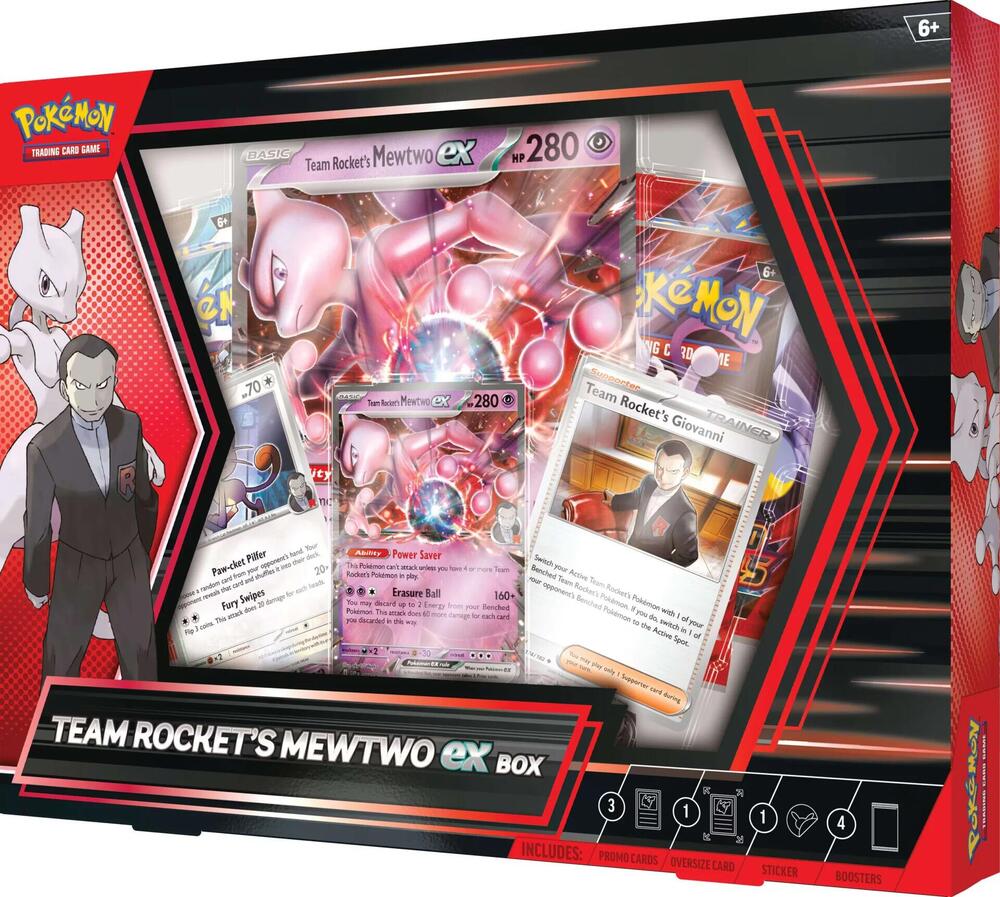 Team Rocket's Mewtwo ex Box | Order Today