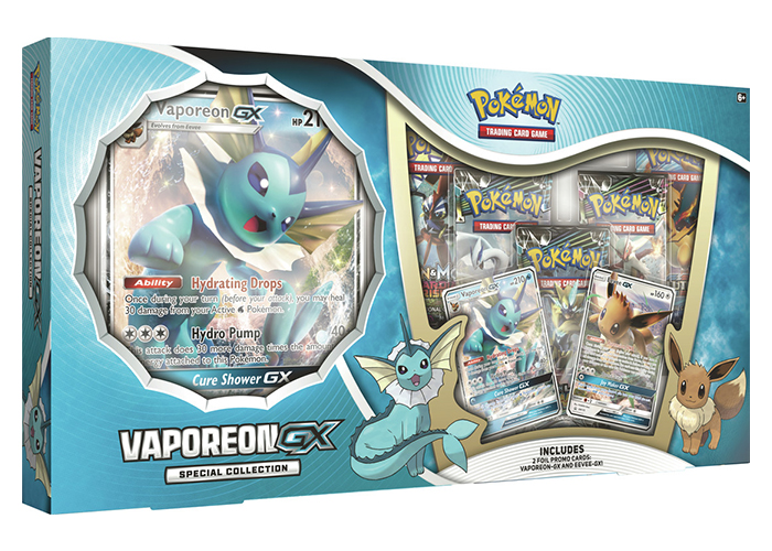 Sun & Moon - Vaporeon GX Special Collection Box | Shop Today