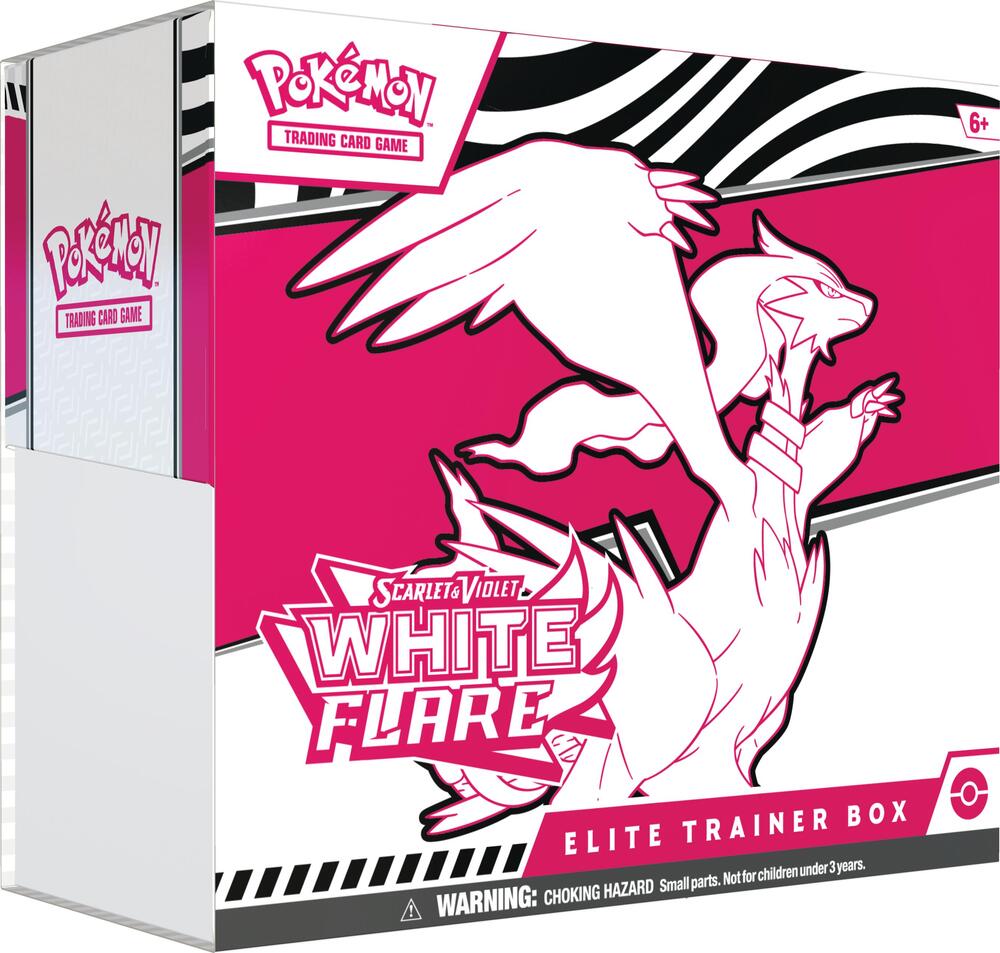 White Flare Elite Trainer Box - White Flare - SV11 - Authentic Sealed